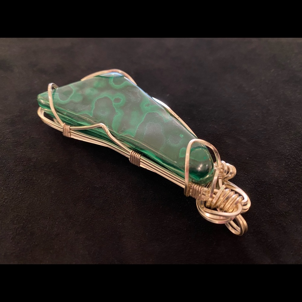 Custom Malachite Pendant